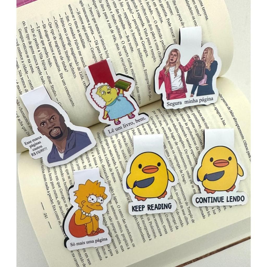 MEMES Marca Página Magnético