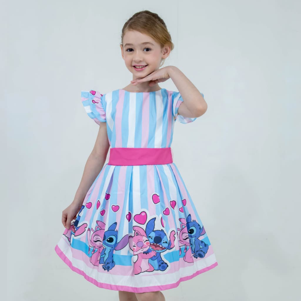 Vestido temático e aniversário Lilo & Stitch