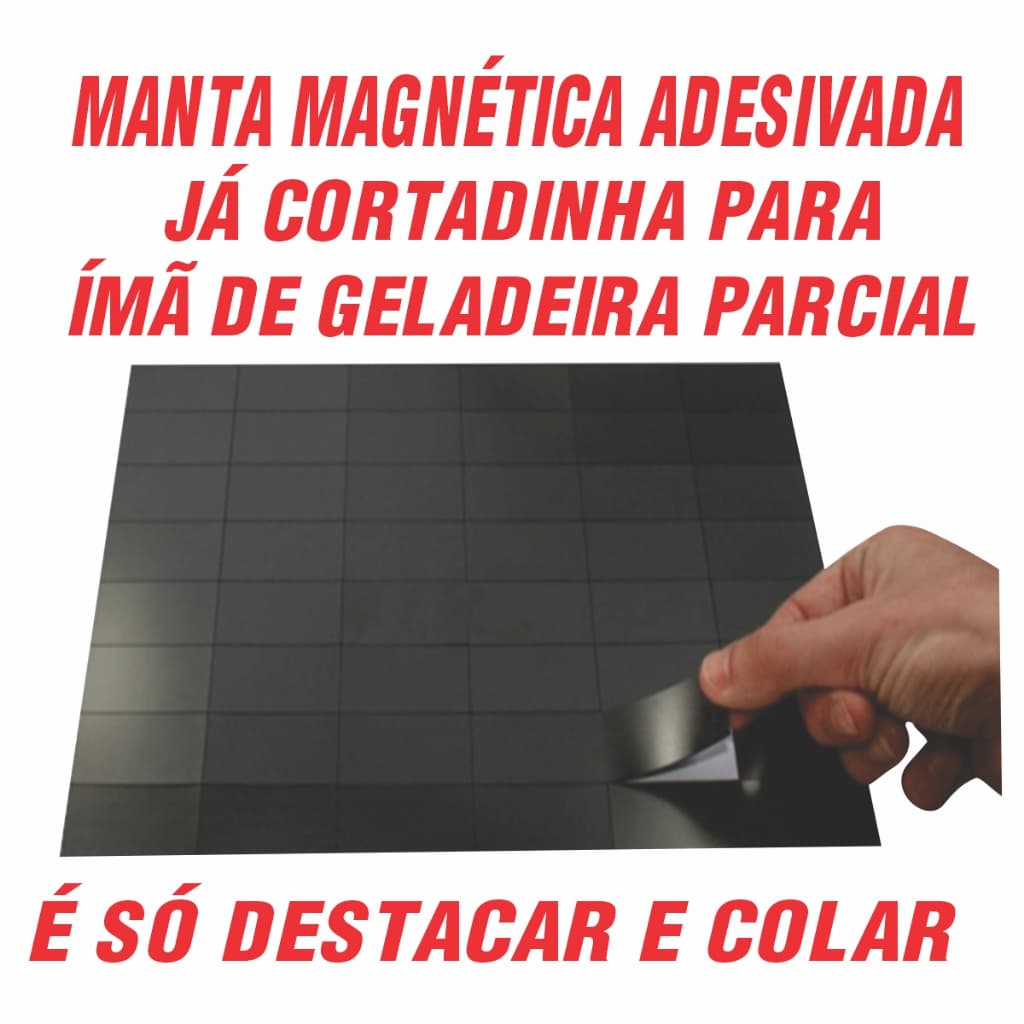 500 Pedaços Cortadinhos Manta de Ímã de Geladeira Magnética Adesiva 2,9 X 1,9 Cm, Lembrancinha, Brinde, Personalizados