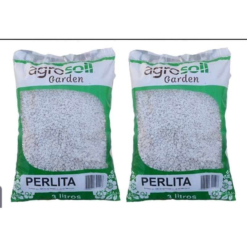 Perlita Expandida  6 Litros Substrato Cultivo Indoor