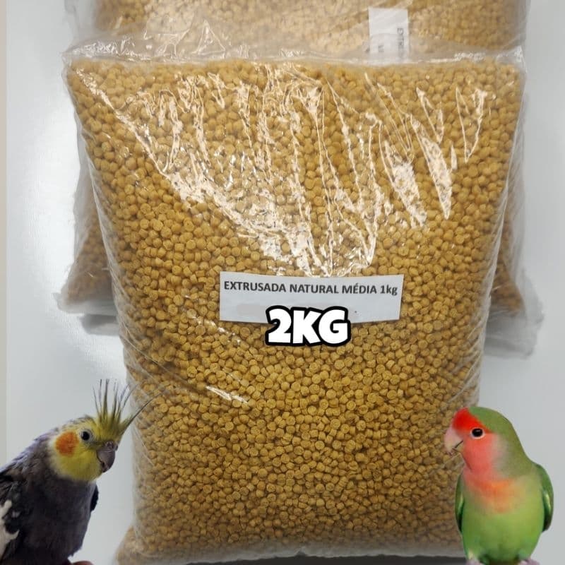 Extrusada natural CALOPSITA - AGAPÓRNIS (2kg)