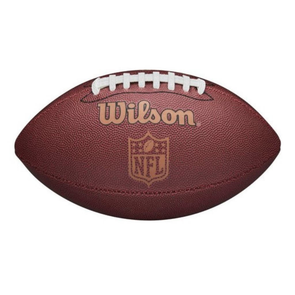 Bola De Futebol Americano Nfl Flag Brown E Ignition Original Wilson Tamanho Oficial