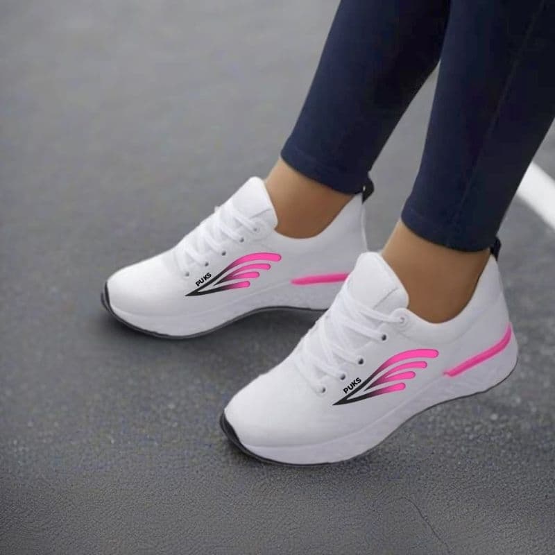 Tênis Feminino na promoção leve e confortável academia casual e esportivo