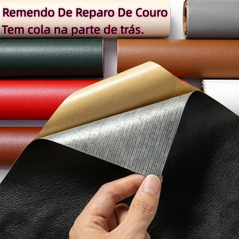 Remendo De Reparo De Couro , 5 Peças 30x20cm Remendos Grandes Impermeáveis Autoadesivos Para Sofás E Móveis