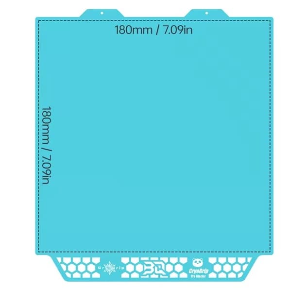 Placa Fria para A1 Mini / A1 BambuLab cryogrip Cold Plate 18x18cm placa pei fria bambulab