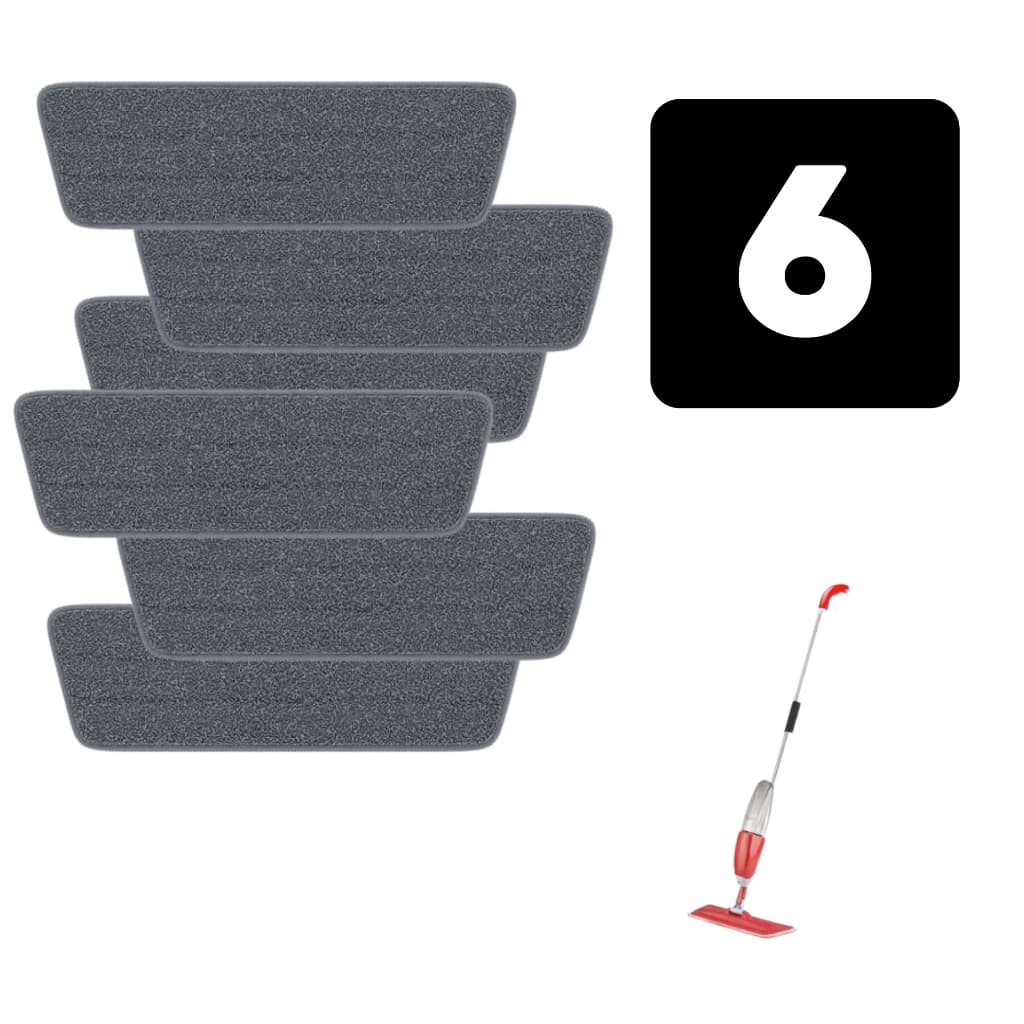 Refil Mop Spray Borrifador Com 6 Unidades