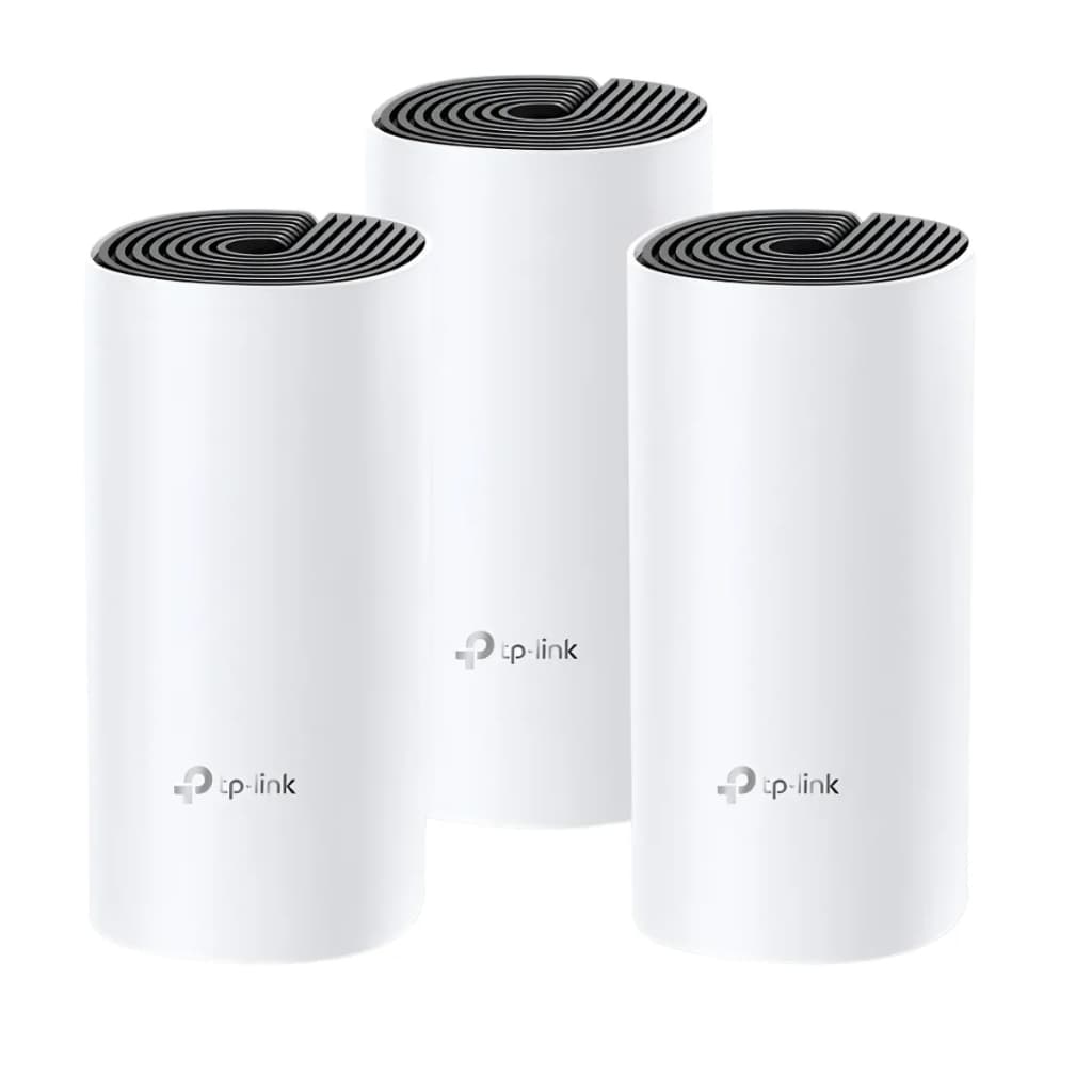 kit 3 Roteadores Deco M4 Mesh WI-FI 5 Gigabit AC1200 TP-LINK