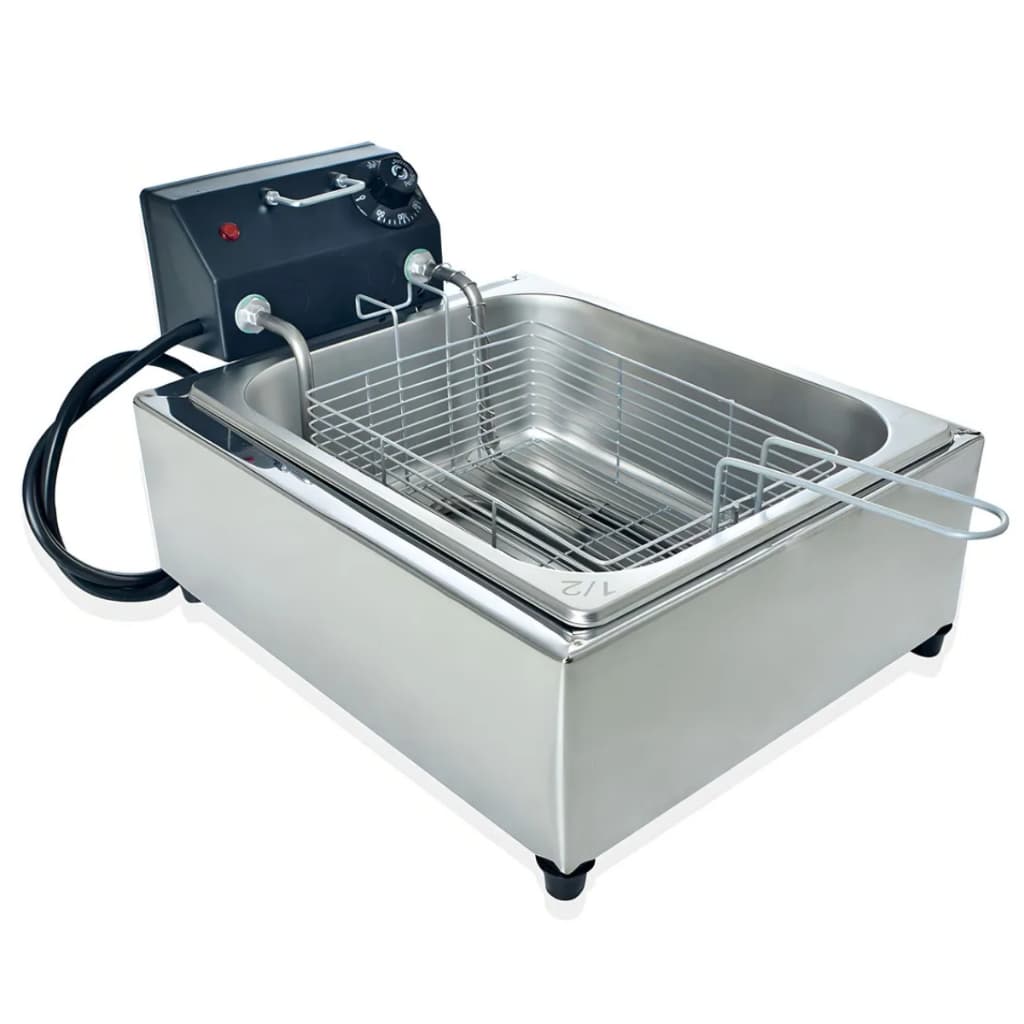 Fritadeira Eletrica industrial 5 Litros 1 Cuba 110v 220v