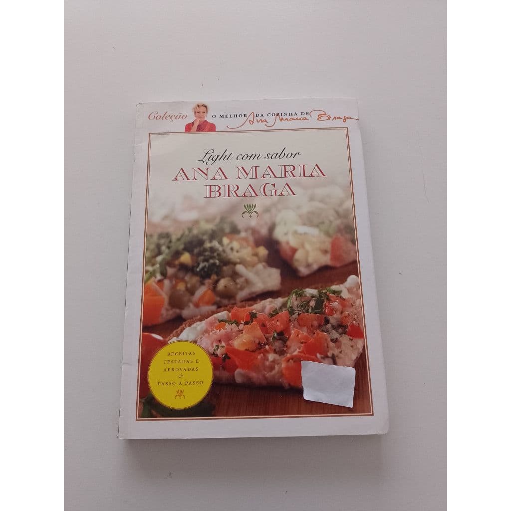 Livro Light Com Sabor Ana Maria Braga Ad148 (Usado)