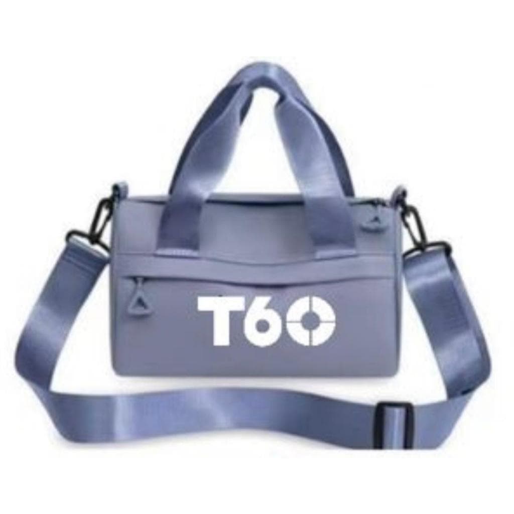Bolsa Academia Impermeável T60 Original Fitness Transversal Casual Masculino Feminino