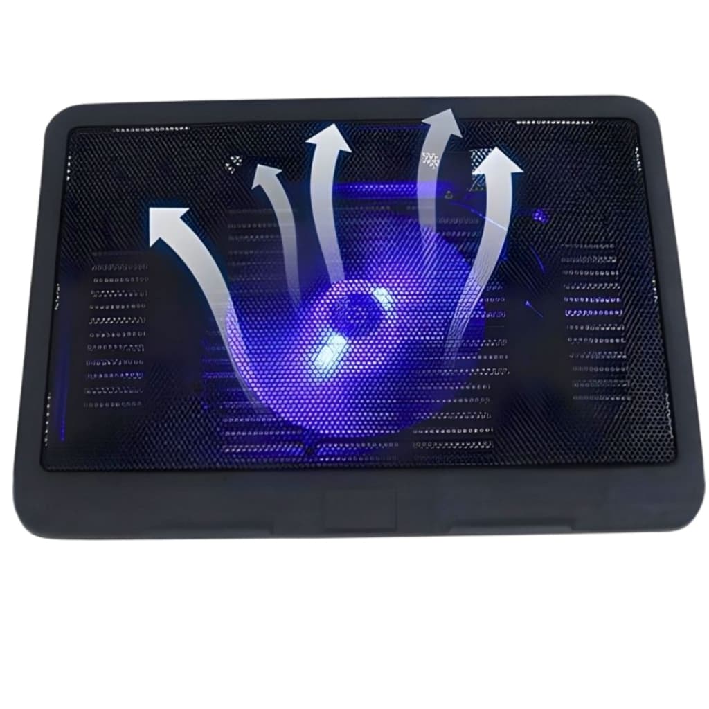 Suporte Refrigerado para Notebook MBTech Cooler LED USB Easy1 Compatível 9" a 15"
