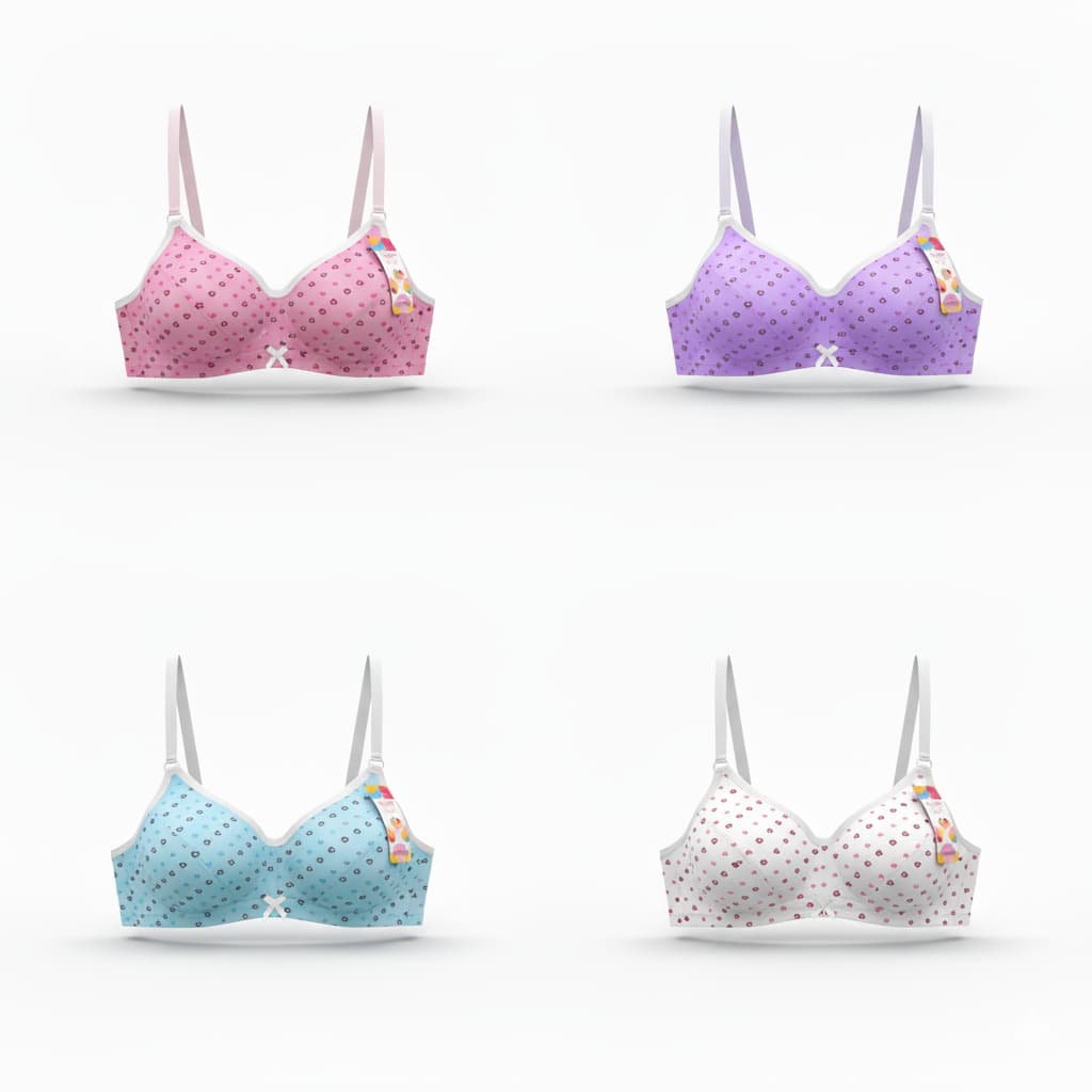 Top Sutiã Premium Adolescente Menina Poliamida Premium Infanto Juvenil 8 até 14 Anos