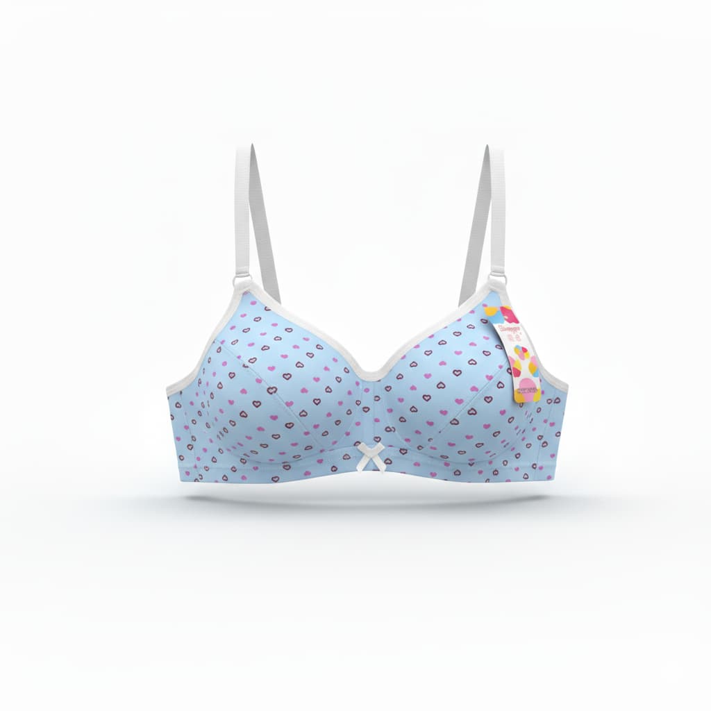 Sutiã Adolescente Microfibra Poliamida Premium 8 A 14 Anos