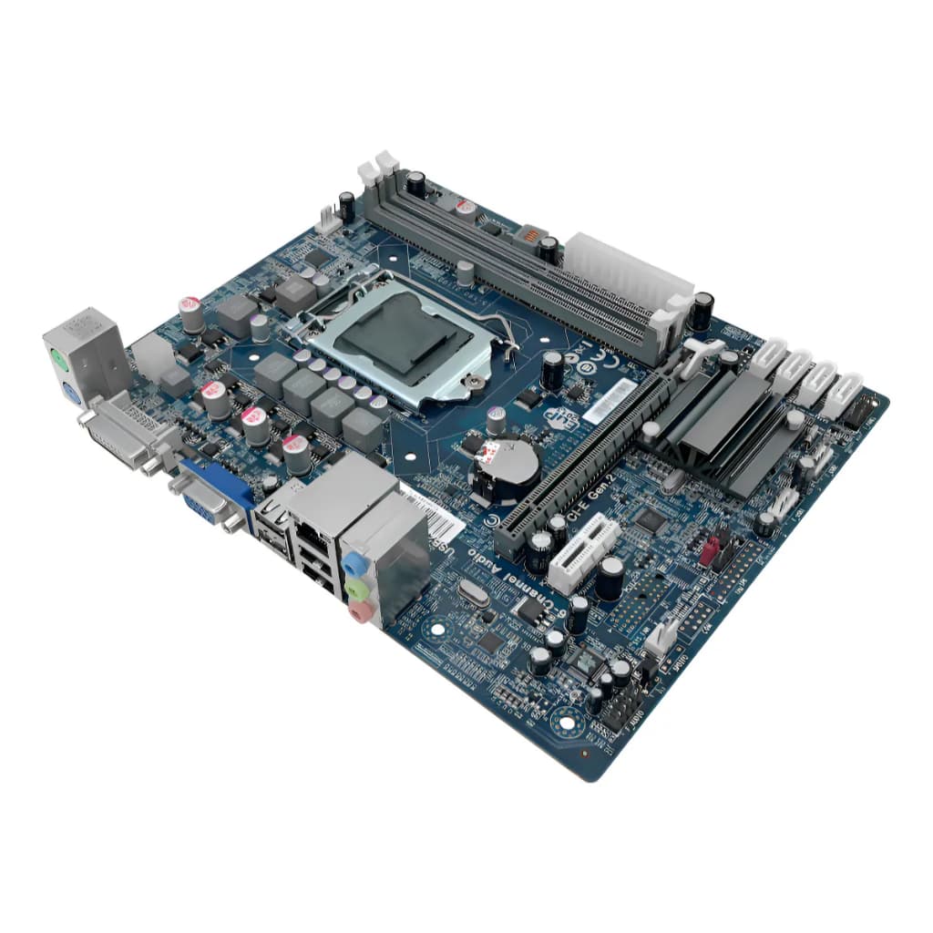 Placa Mãe para desktop H61 H2m2 Lga1155 Ddr3 I3/i5/i7