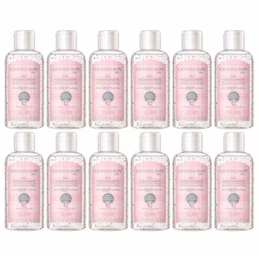 Kit Gel Giovanna Baby Classic Higienizador 60ml alcool