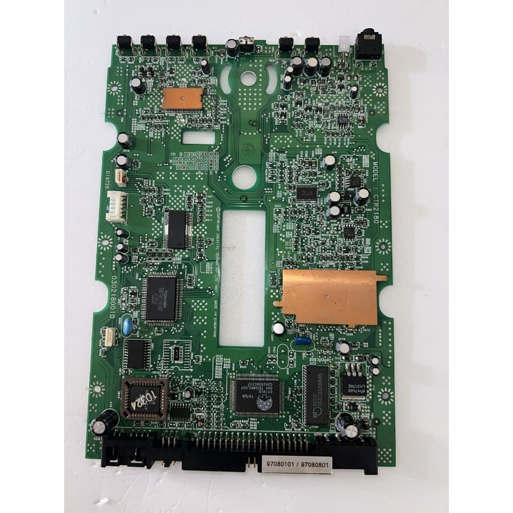 Controladora CD Creative CTR2180 Funcionando