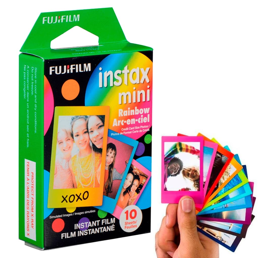 Filmes Instax Mini Rainbow Com 10 Fotos