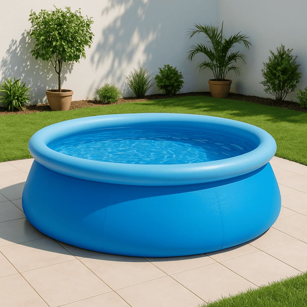 PISCINA 1000 LITROS REDONDA INFLÁVEL VERÃO PRAIA JARDIM ATIVIDADE INFANTIL