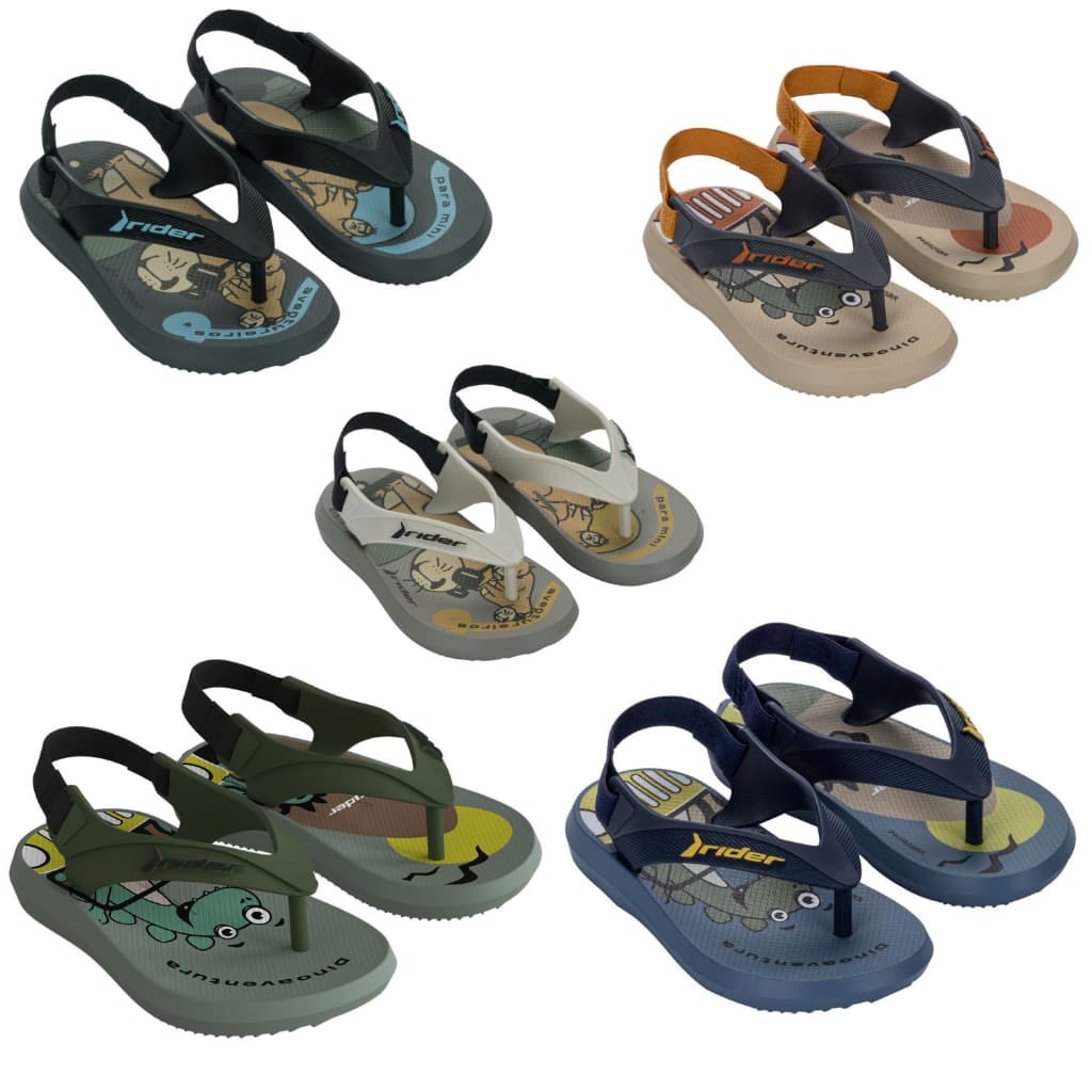 Chinelo Baby infantil sandalia Rider R1 Iii macio antiderrapante confortavel original com elastico