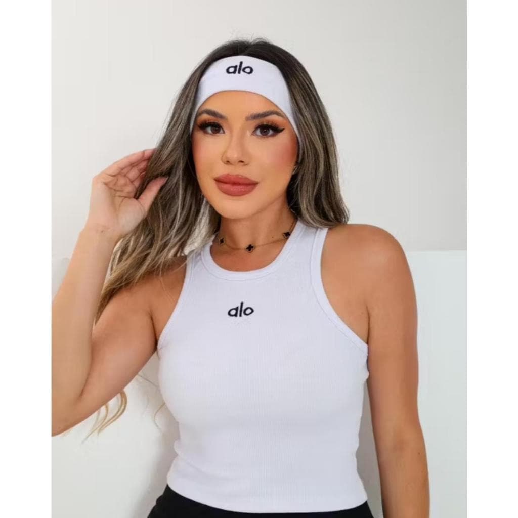 Cropped Regata Canelada Moda Blogueirinha Promoção