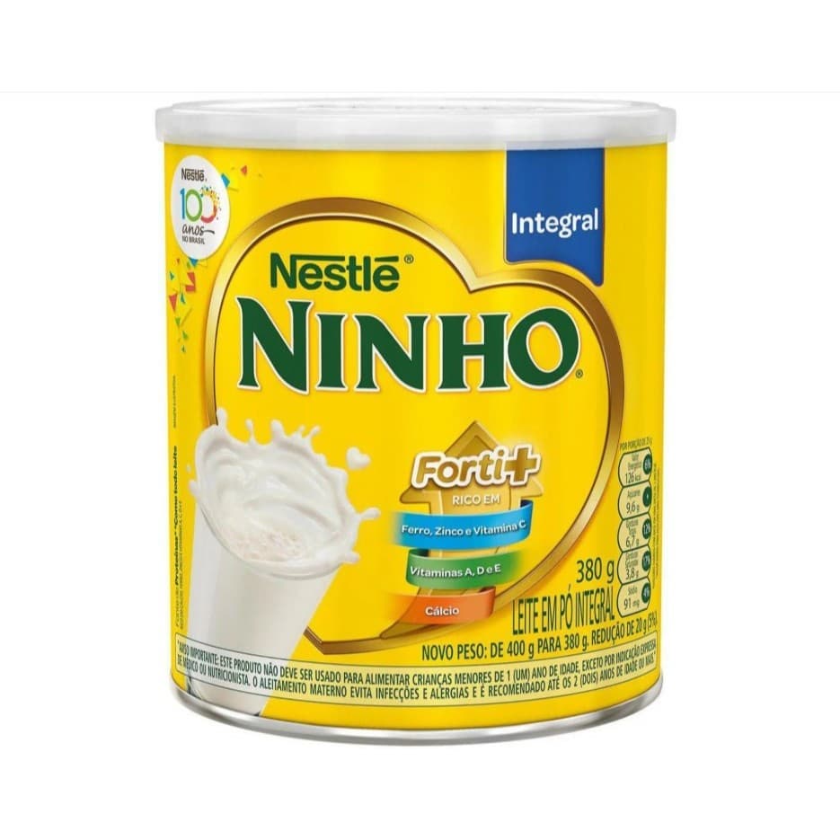 Leite em Pó Integral Ninho Forti+ 380g