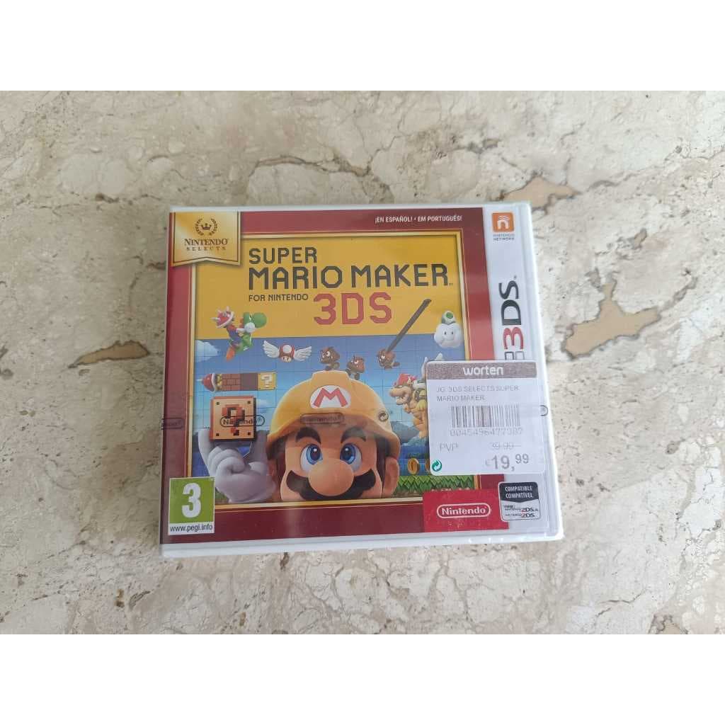 Super Mario Maker Original Nintendo 3DS Europeu