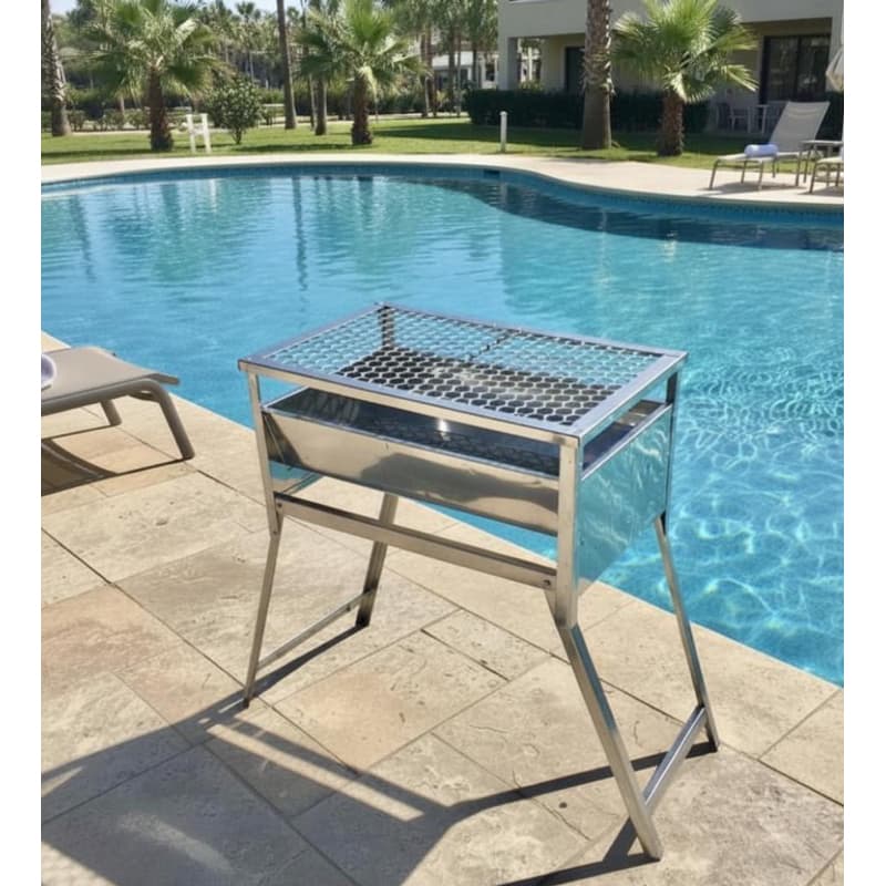 churrasqueira inox 430  m1 50Lx30Cx60A