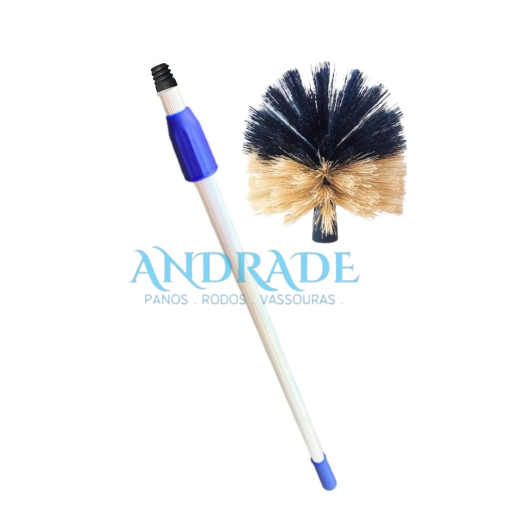 VASSOURA LIMPA TETO BOLA COM CABO EXTENSOR- ESCOLHA SEU TAMANHO