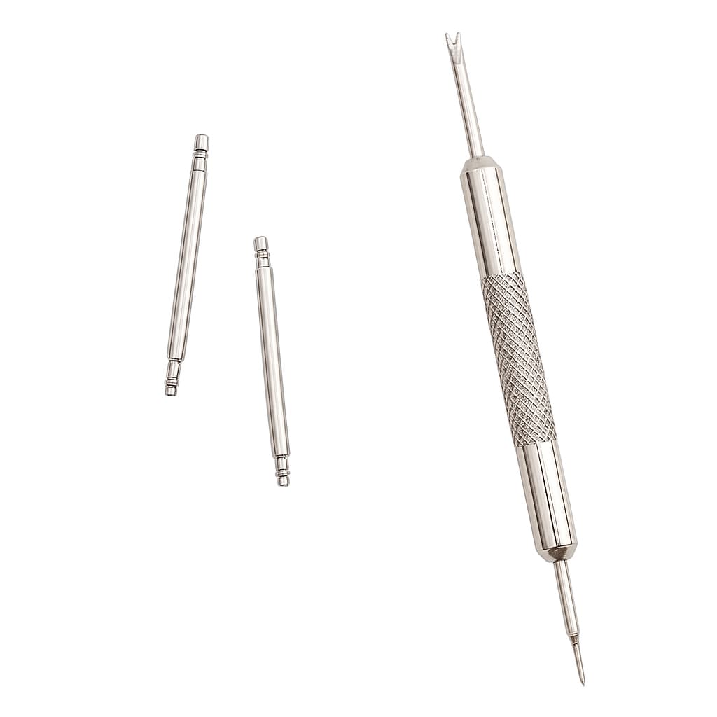 Kit 2 Pinos + 1 Chave Para Troca De Pulseira Compativel Com Garmin Foreruner 955 965 970