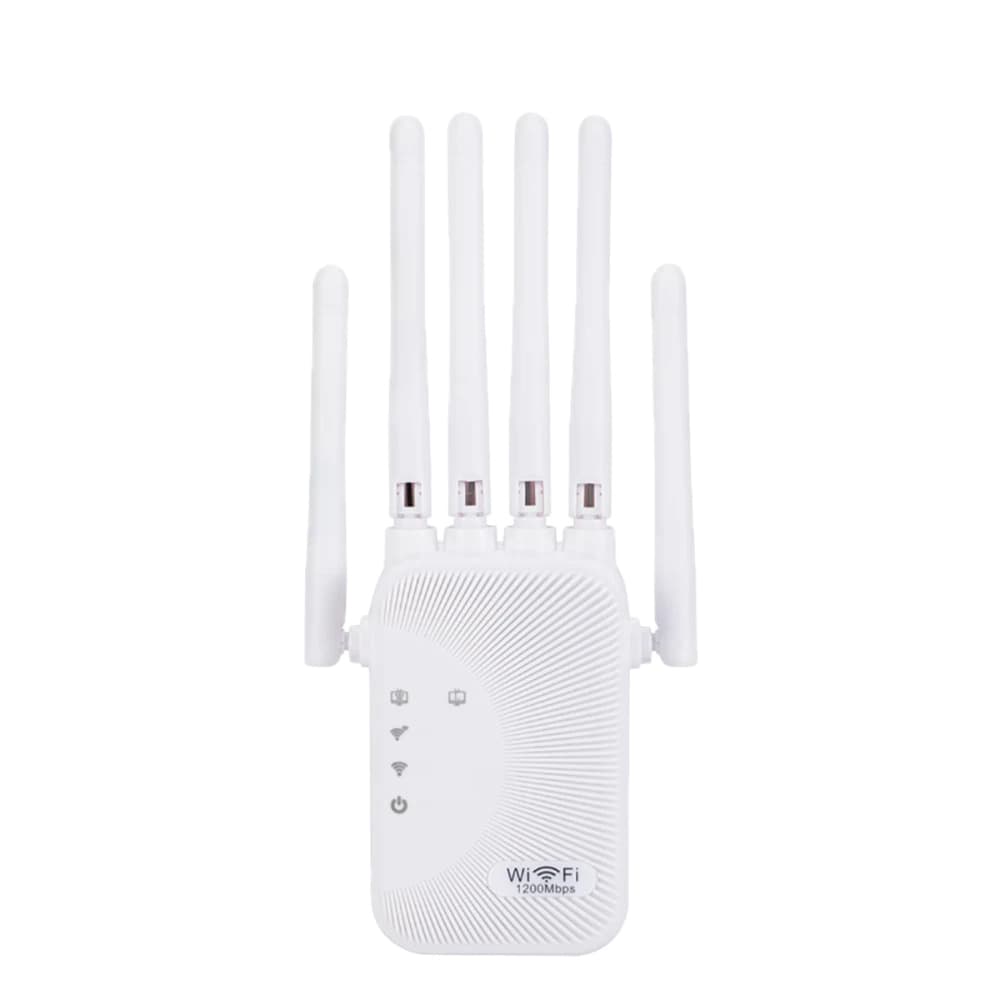 Repetidor wi fi 5g 2.4g dual band 6 antenas