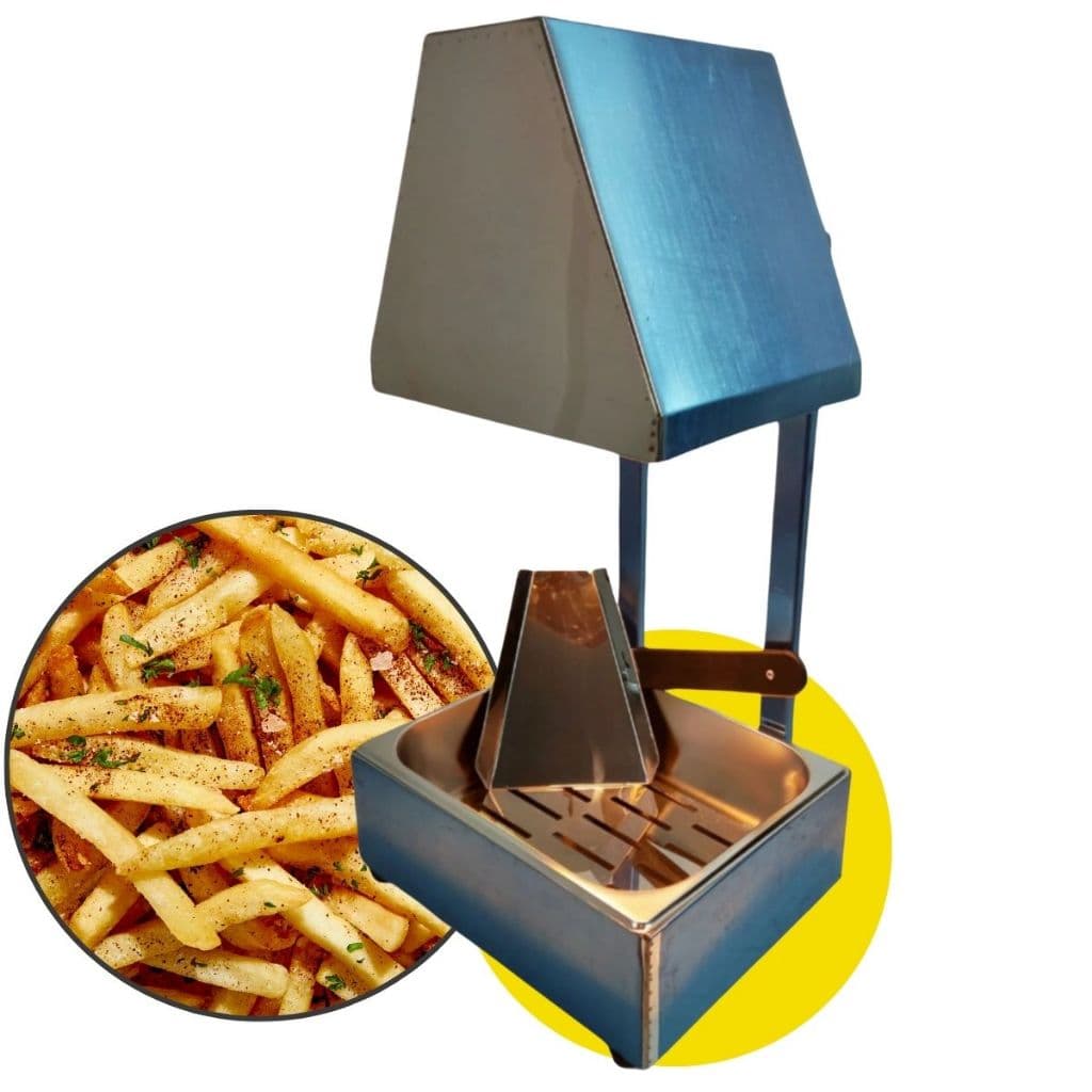 Conservador de Frituras Inox 1 Cuba GN Bivolt com Pá – Estrutura Profissional Gomes Inox