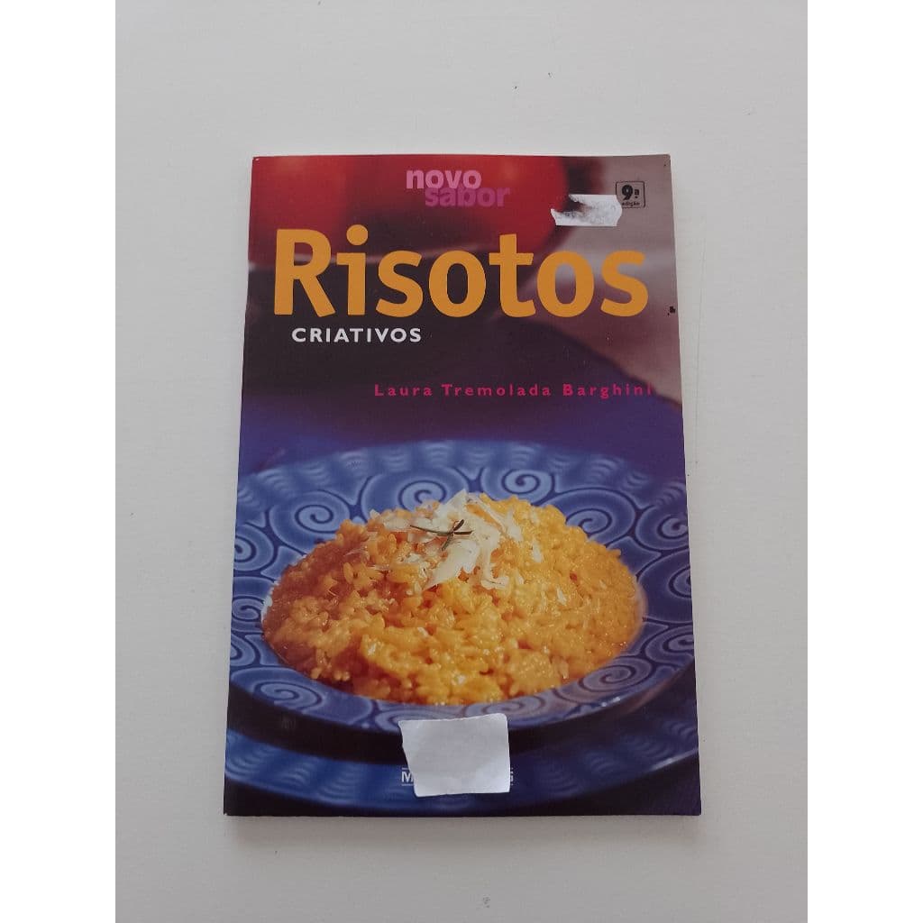 Livro Novo Sabor Risotos Criativos Receitas Ad159 (Usado)