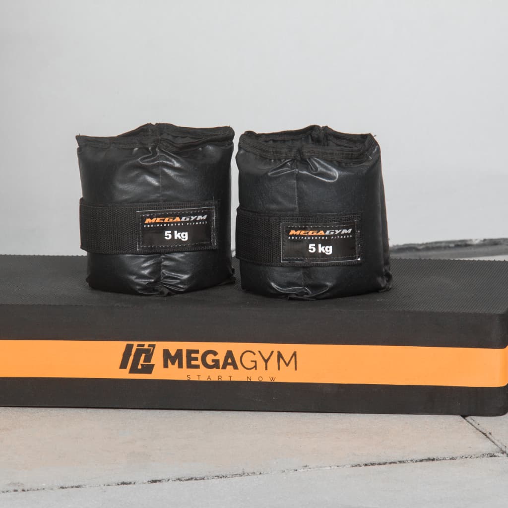 Par Caneleira de Peso 1 a 5 kg Tornozeleira Musculação Ginástica Treino Profissional Academia