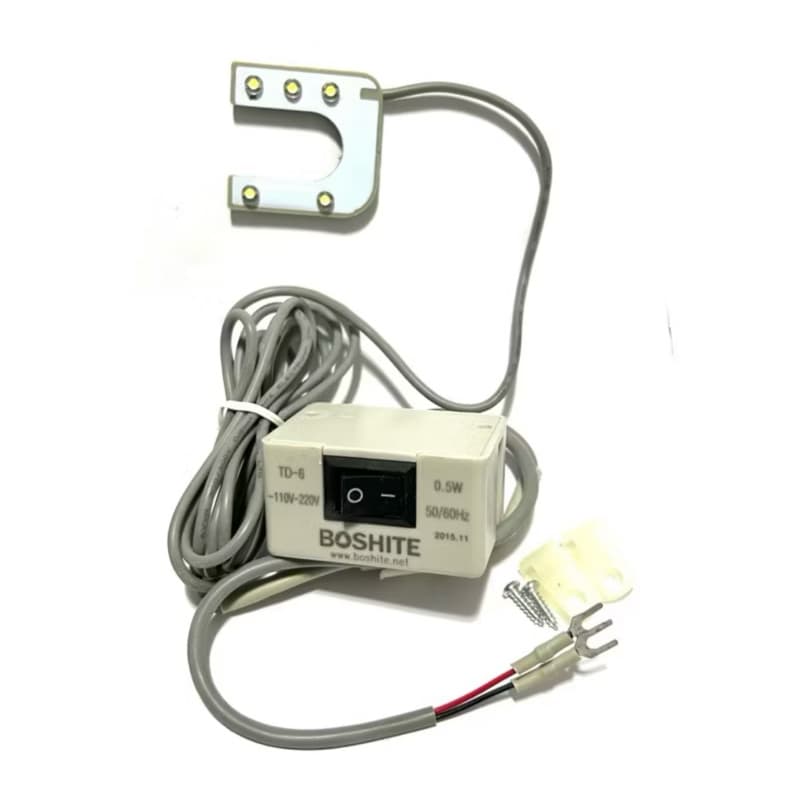 LUMINARIA U 5 LEDS COM IMÁ FIXAÇÃO PARA MAQUINA DE COSTURA