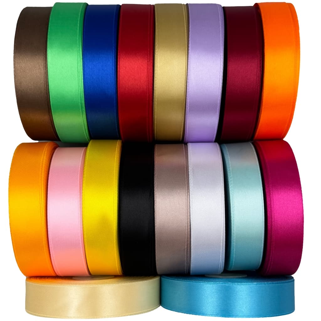 🎀 Fita de Cetim N°5 (22mm) – Rolo com 50m | Brilho Intenso Premium Dom Fitas 🎀