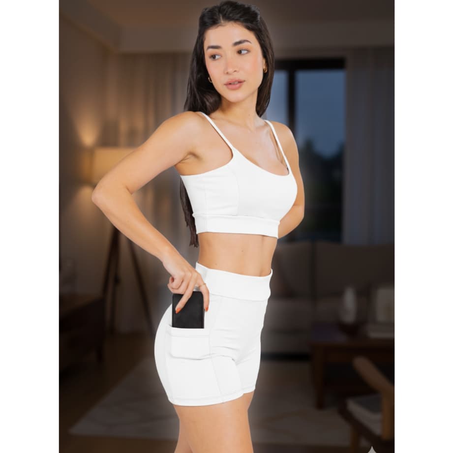 Academia Roupa Treino Fitness Corrida cintura Alta