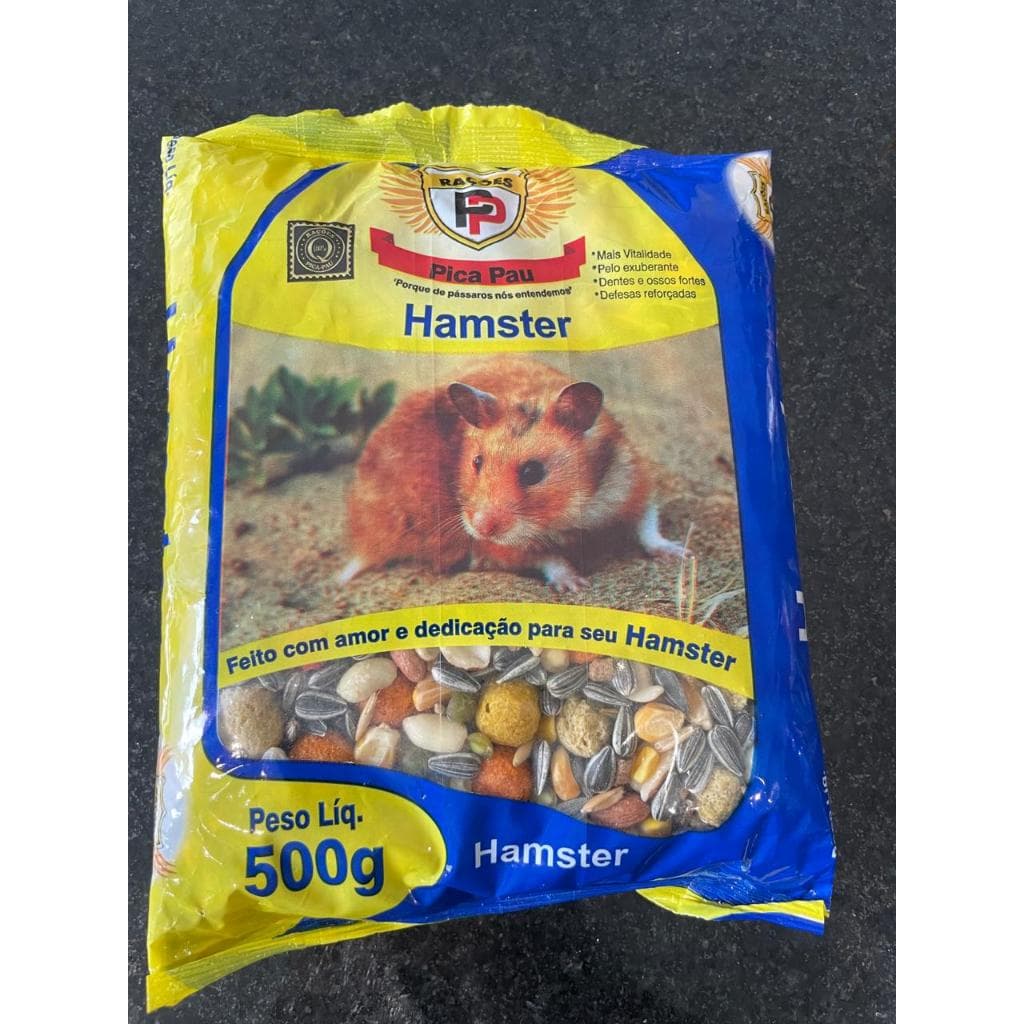 Mistura Para Hamster 500g Grãos com Nutrientes Especiais