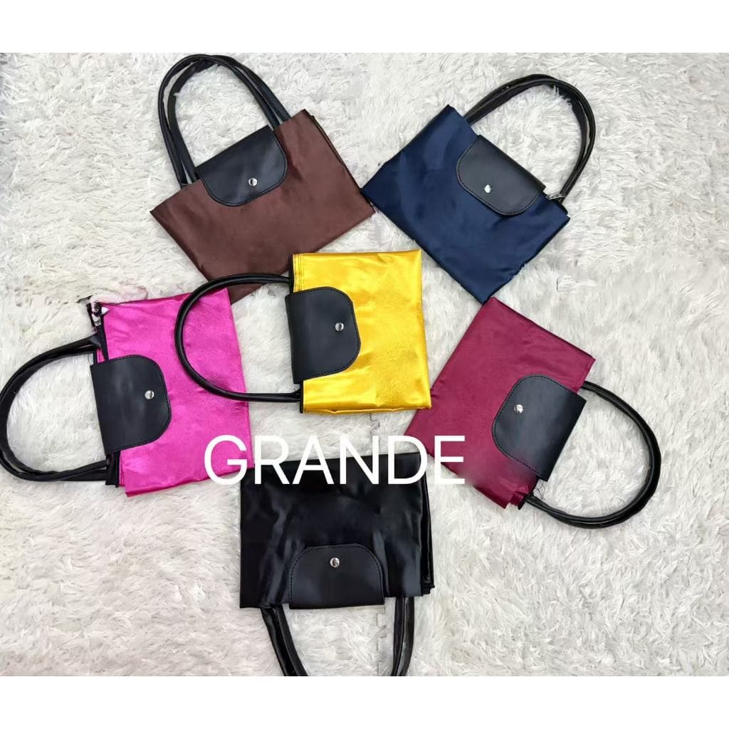 Bolsa Sacola Dobrável Feminina Impermeável Universitária Viagem Avião Jolyne RG118