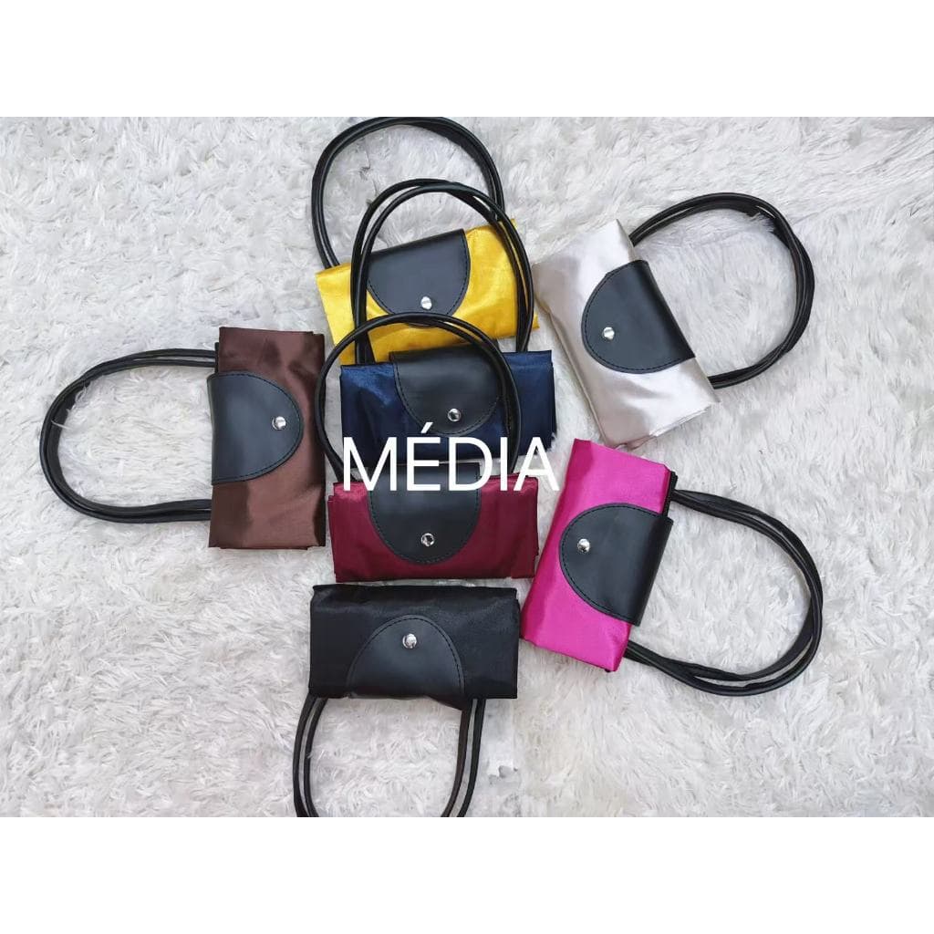 Bolsa Sacola Dobrável Feminina Impermeável Universitária Viagem Avião Jolyne RG125