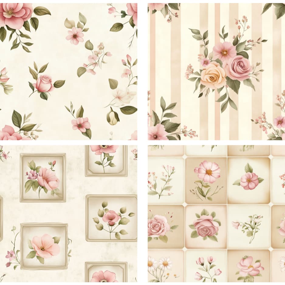 Tecido Tricoline Digital 100% algodão - Diversas estampas 50x75cm ou 50x150 cm