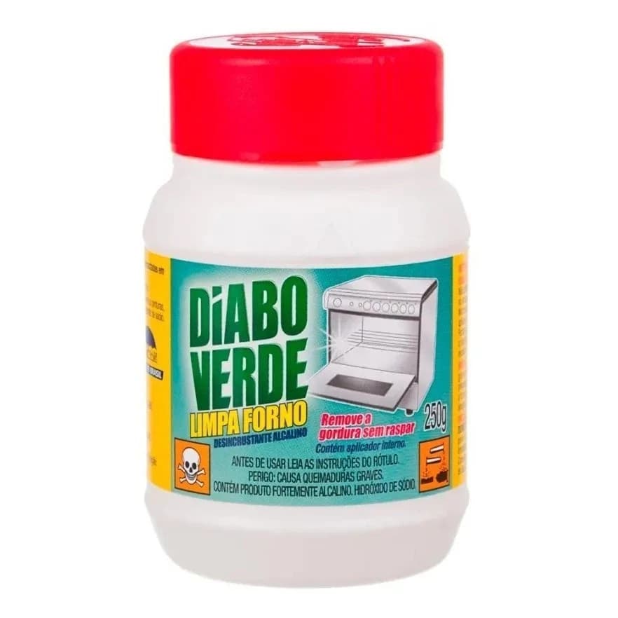 Limpa Forno Diabo Verde 250g