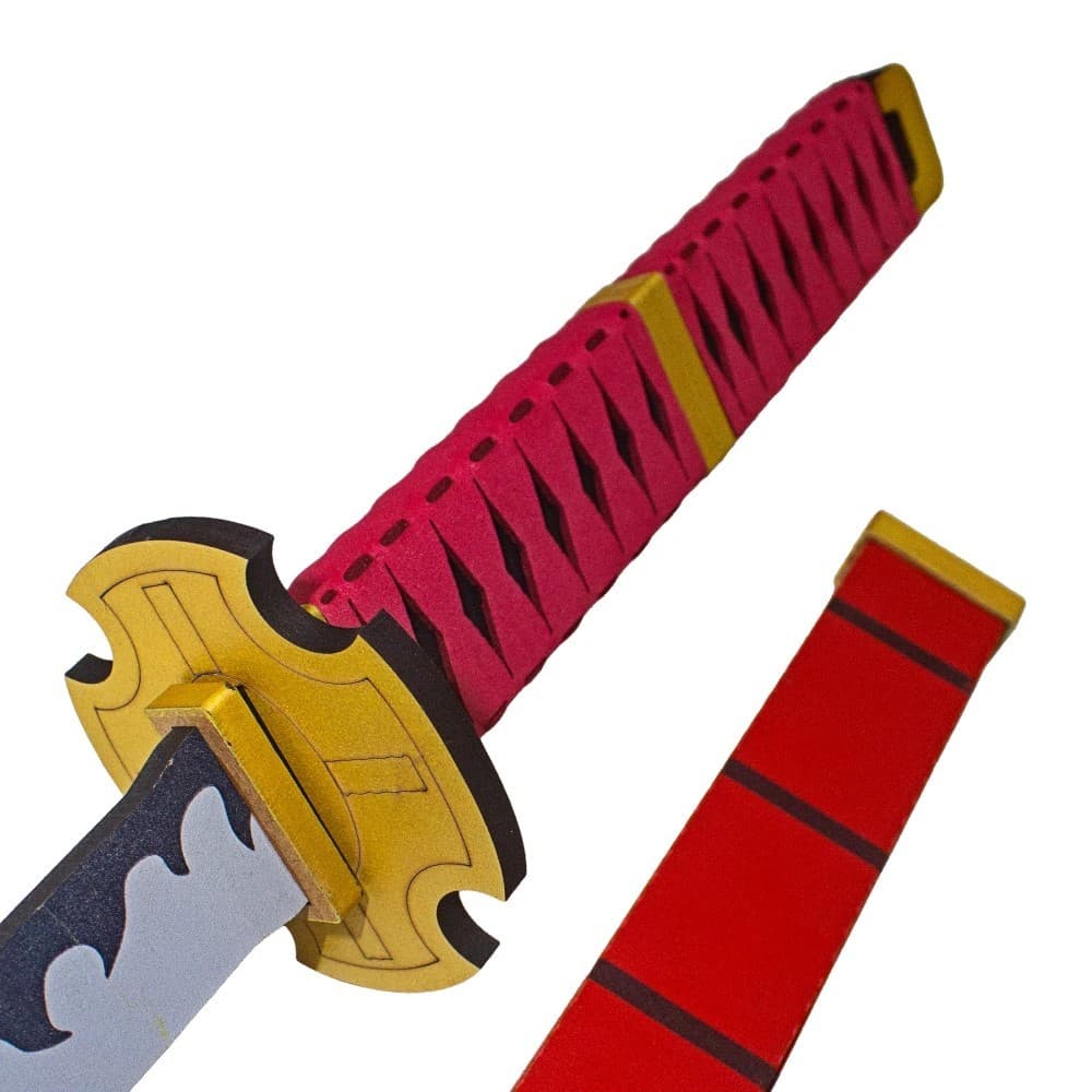 Espada / Katana Sandai Kitetsu Zoro One Piece Decoração Cosplay Treinamento