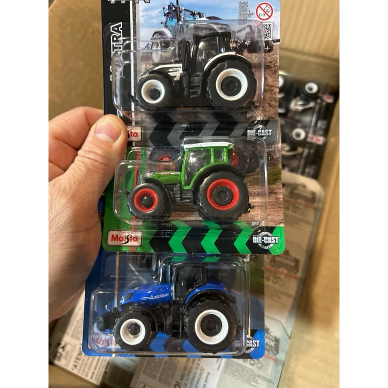 tratores cores variadas maisto