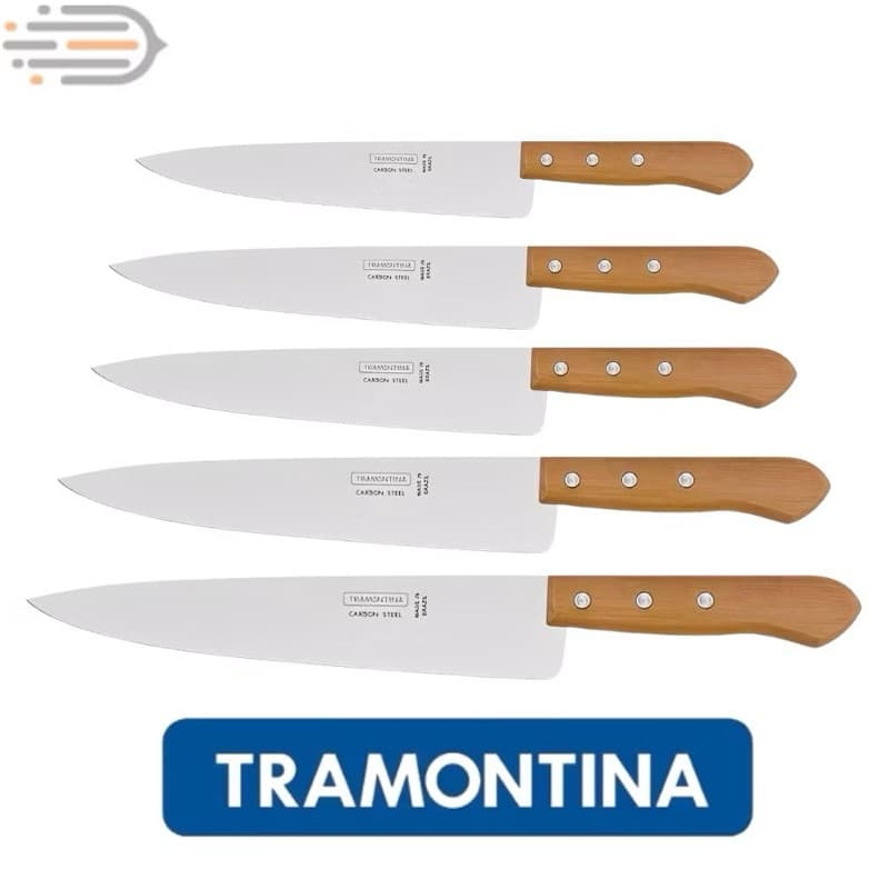 Facas Tramontina - Diversos Modelos e Tamanhos - Inox e Carbono