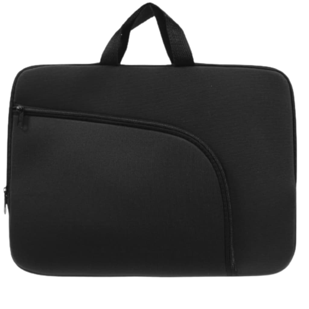 Case Capa de Notebook Samsung Dell 14"/15"/17" Com Bolso e Zíper e Alça Resistente Preto Promoção