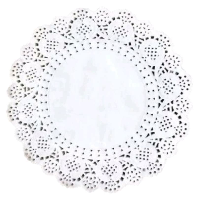 Toalha de Papel Doilie 35cm com 20,50 e 100 unidades.