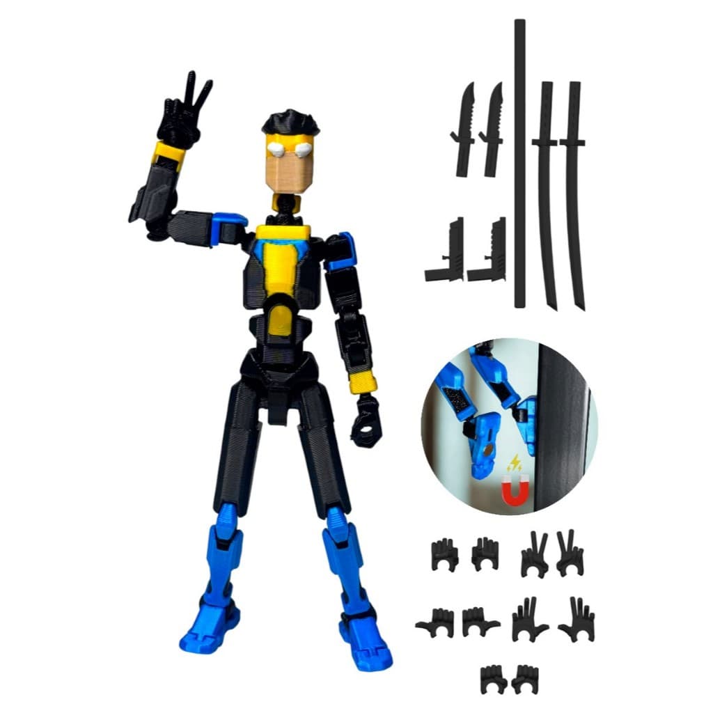 Boneco Dummy 13 Invincible/invecível - Multi Articulado