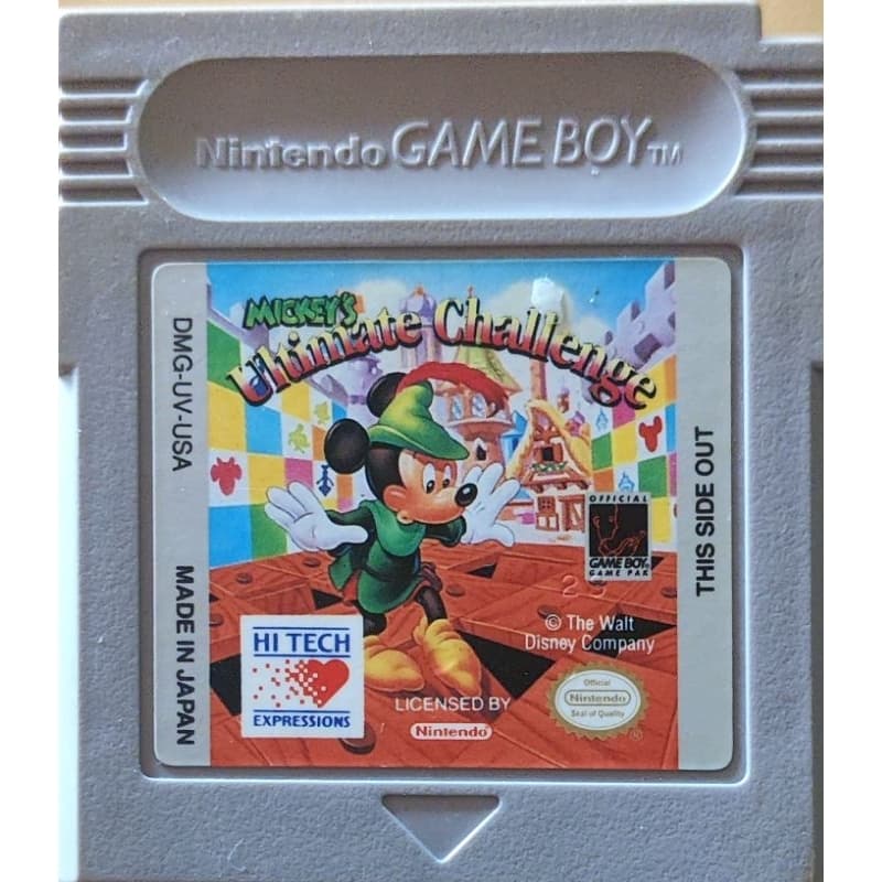 Mickey's: Ultimate Challenge - Game Boy Original