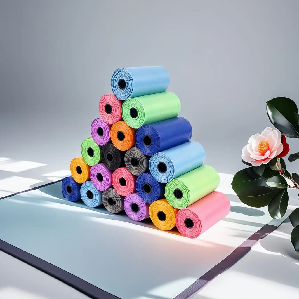 5 Refil Cata Coco Sacolas 75 Saquinhos Biodegradável Prático Para Pet Saco Cata Caca, Saco Lixo Pet Promoção