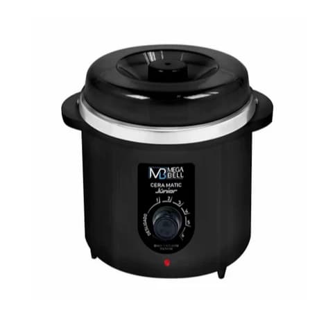 Termocera Aquecedor de Cera 400g Bivolt Sem Refil Preta - Mega Bell